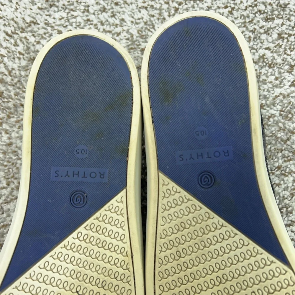 Rothys Shoes‎ Womens Size 10.5 Gray Camo City Slip On Sneaker Flats Knit Casual